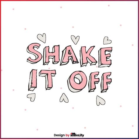 Cute Shake It Off Taylor Swift SVG Taylor Swift Tour SVG File