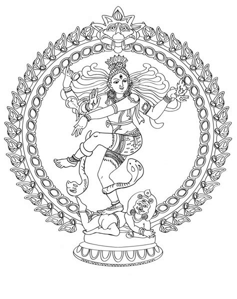 Shiva Coloring Pages At GetColorings Free Printable Colorings