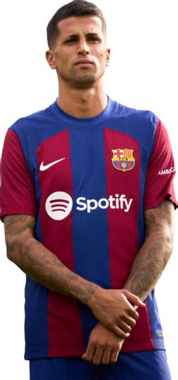 João Cancelo Barcelona football render FootyRenders