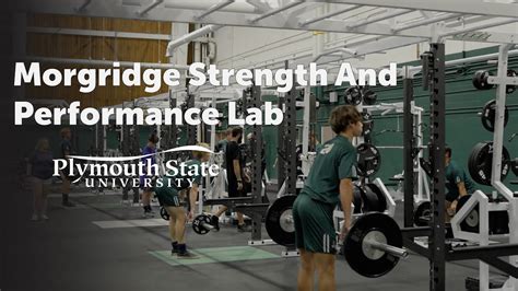 Plymouth State University Morgridge Strength And Performance Lab