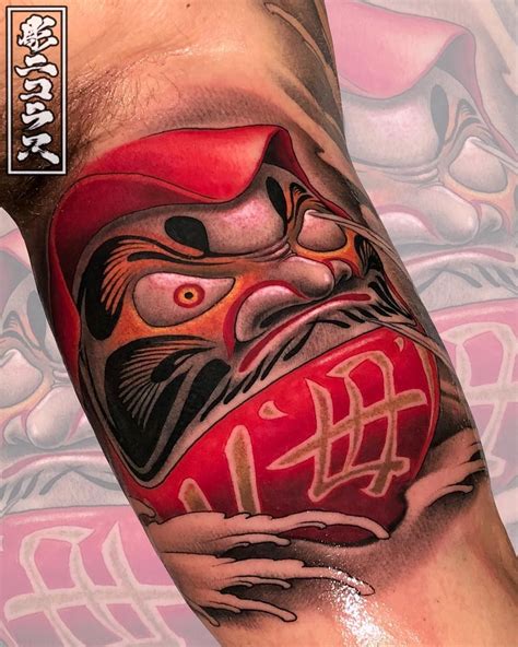 Dragon Sleeve Tattoos Half Sleeve Tattoo Dragon Tattoo Daruma Doll