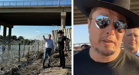 Elon Musk Visita Puente Internacional En La Frontera De Eu Y M Xico