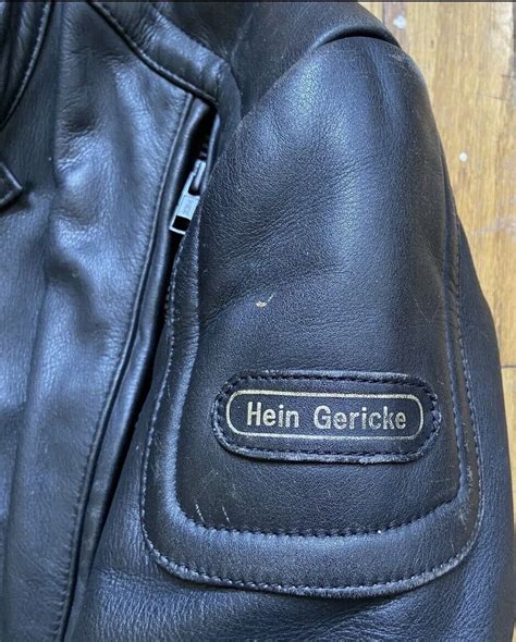 Vintage Hein Gericke Leather Cafe Racer Motorcycle Ja Gem