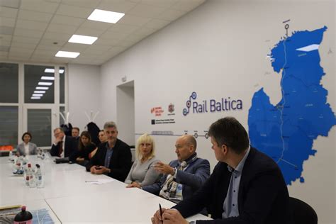 Rail Baltica Team Hosts Eusbsr Delegation To Showcase The Project And