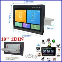 Android 8 1 10 Single Din Car Stereo DAB Radio GPS SAT NAV WiFi Mirror