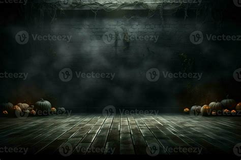 AI generated Eerie Halloween ambiance Dark horror background featuring ...