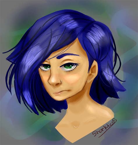 Blue Girl By Sharkticos On Deviantart