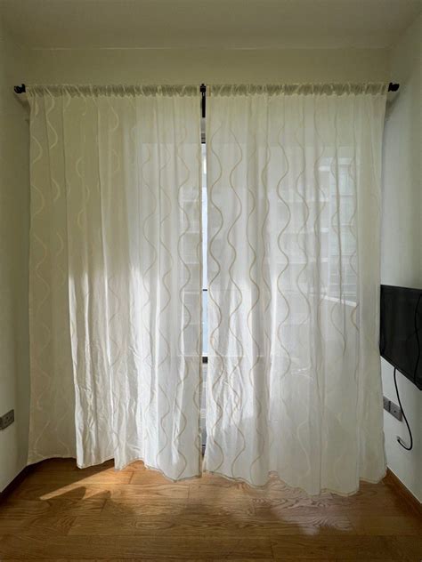 Ikea Curtain Set, Furniture & Home Living, Home Decor, Curtains ...