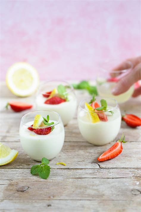 Panna Cotta Au Citron Et Limoncello Recette Italienne Facile Et