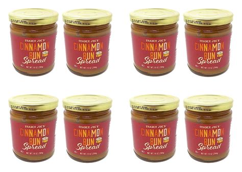 Amazon Trader Joes Cinnamon Bun Spread Pack Of Jars Oz