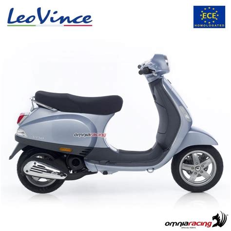 Leovince Sitoplus Complete Exhaust Steel Approved Vespa Lx S