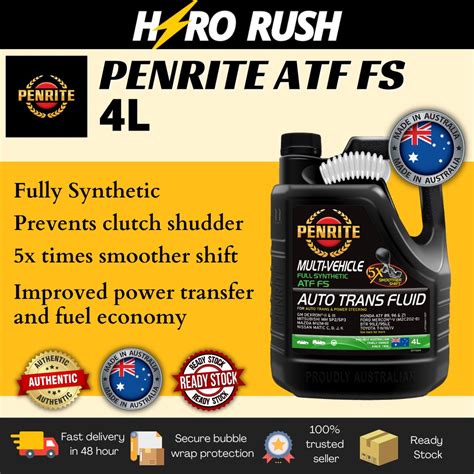 Penrite Atf Fs Full Syn 4l Shopee Malaysia