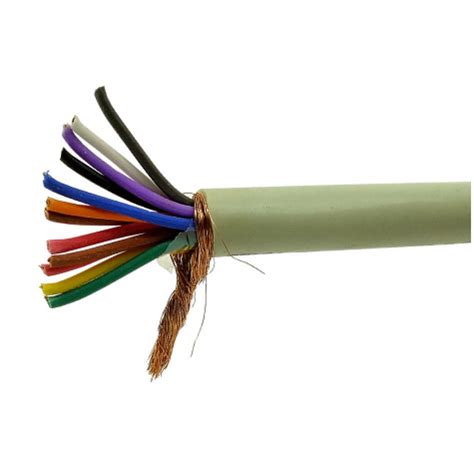 Cabo Manga X Awg Blindado Em Malha Bt Bege Instrufiber