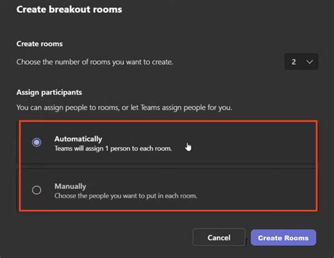 Breakout Room In Microsoft Teams Meeting Myexcelonline