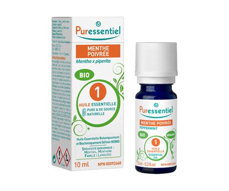 Huile Essentielle Menthe Poivr E Bio Ml Puressentiel Huiles