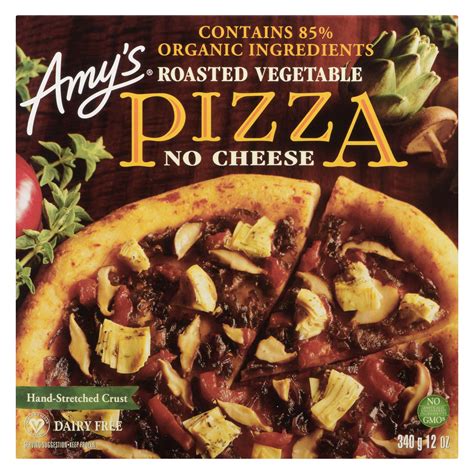 Buy Amy's Kitchen Frozen No Cheese Roasted Vegetable Pizza 340 g ...