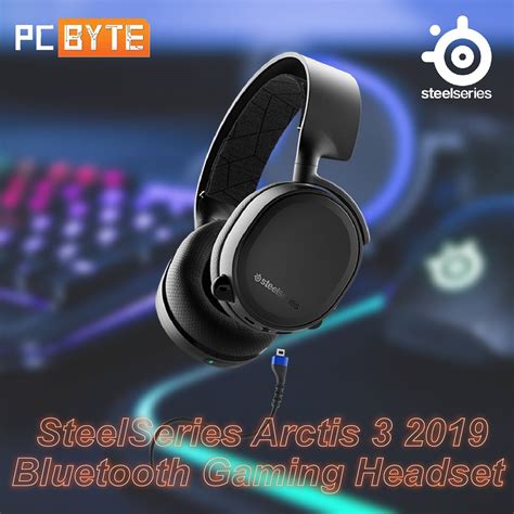 Steelseries Arctis 3 Bluetooth Gaming Headset 2019 Edition Black Lazada