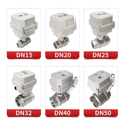 Stainless Steel Proportional Valve Way With Nm Actuator Motorized