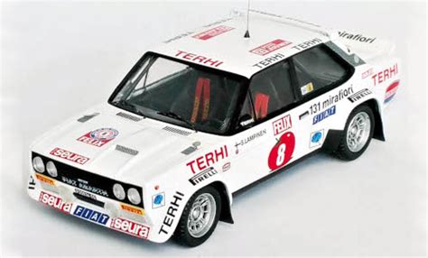 Modellautos Fiat 131 1 43 Trofeu Abarth No 8 Rallye WM 1000 Lakes