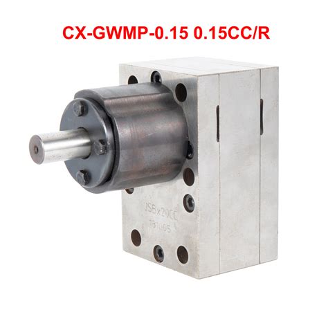 Cx Gwmp Cc R Fluid Dosing Pump Gear Metering Pump