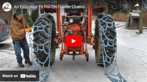 Installing Tractor Tire Chains | Team Tractor & Equipment | Phoenix Arizona