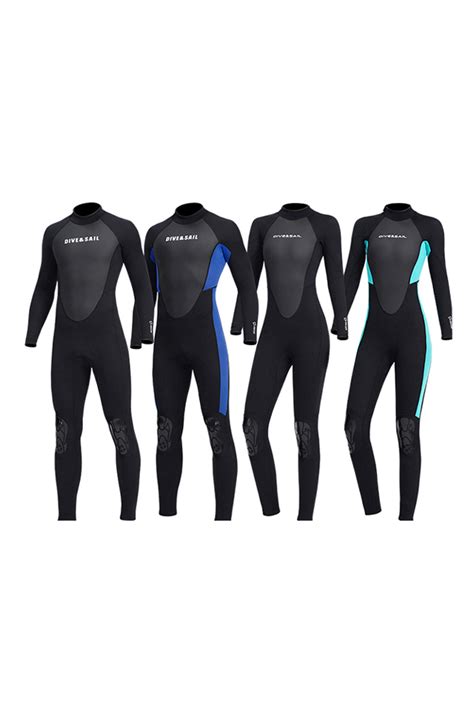 DIVE SAIL 3MM Neoprene Plus Size Swimming Snorkeling Wetsuit