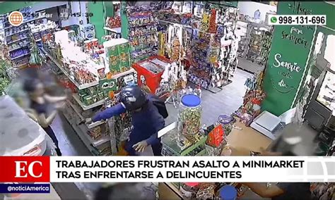 Los Olivos Se Enfrentan A Delincuentes Y Frustran Asalto