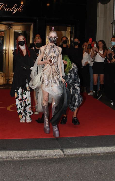 GRIMES Headint to 2021 Met Gala in New York 09/13/2021 – HawtCelebs