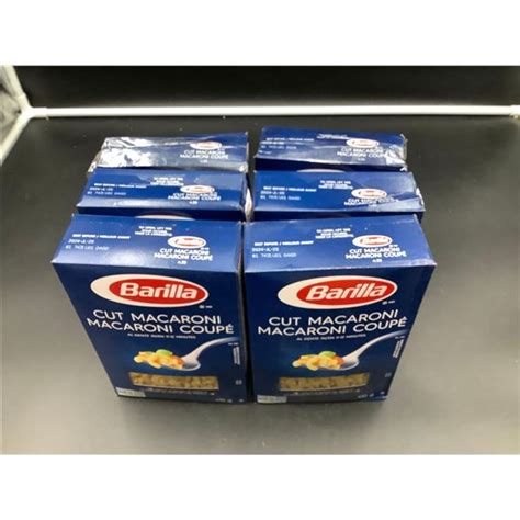 Barilla Cut Macaroni 6 X 410g