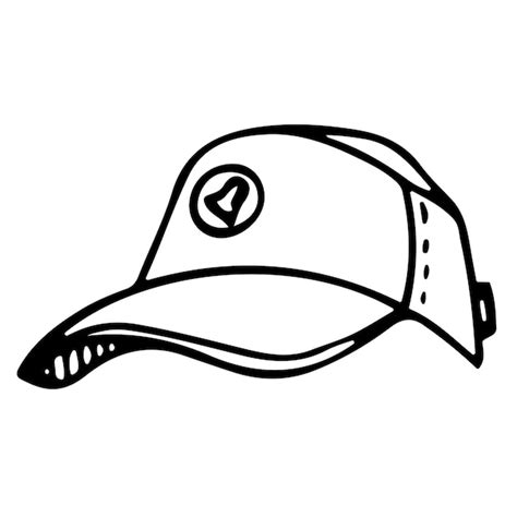 Premium Vector Doodle Cap Illustration