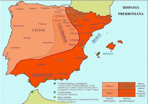 Clases De Ciencias Sociales Mapas De Hispania