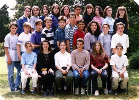 Photo de classe 4eme de 1992 Collège Jean Jaurès Copains d avant