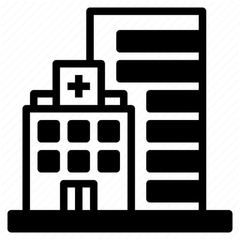 Hospital Building Health Clinic Healthcare Icon Download On