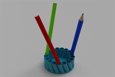 Pencil Holder 3d Model 3d Printable Cgtrader