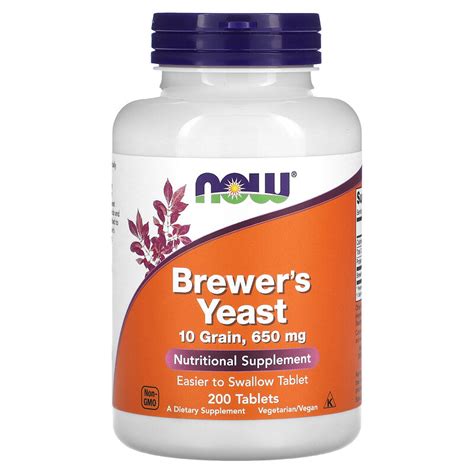 Now Foods Brewer S Yeast Tablets