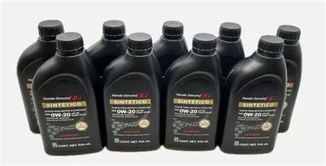 9 Pack Aceite Motor Sintético 0w20 Honda Original Meses sin interés