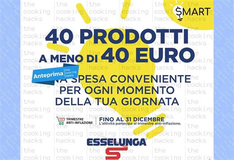 Volantino Esselunga Smart Dal 2 Ottobre Al 31 Dicembre 2023