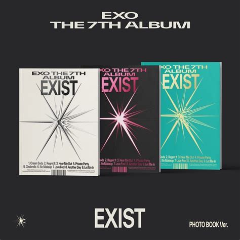 Yesasia Exo Vol Exist Photobook Version Set Version Exo