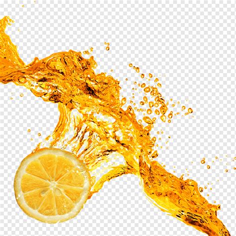 Orange Juice Breakfast Slice Orange Juice Splash Effect Food Png