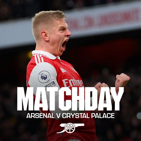 Arsenal On Twitter 𝗠𝗔𝗧𝗖𝗛𝘿𝘼𝙔 🆚 Crystal Palace 🕑 2pm Uk 🏟️ Emirates