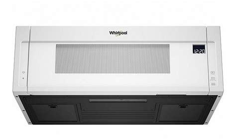 Whirlpool 1 1 Cu Ft Low Profile Microwave Hood Combination Ywml75011hw Accent Home Furnishings