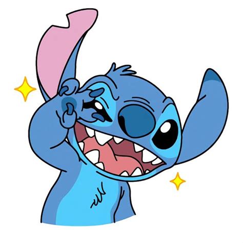 Stitch Watching Sticker Sticker Mania Artofit