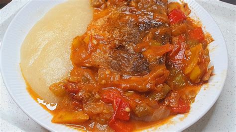 FUFU Comment Préparer Du Foufou De Manioc Recette De Poisson Salé