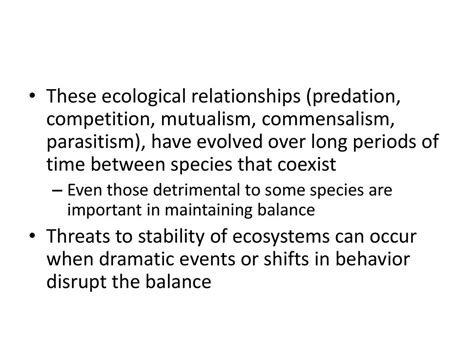 Ecological Relationships Ppt Download