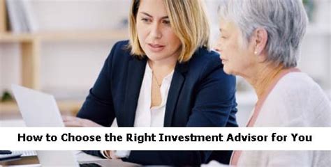 How To Choose The Right Investment Advisor For You Hotplay