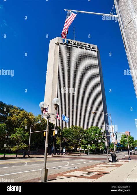 Nationwide Insurance Building Columbus Ohio Downtown Stock Photo Alamy