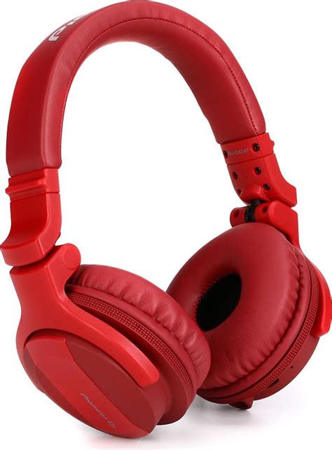 Pioneer Dj Hdj Cue Bt On Ear Bluetooth Dj Headphone Red Reverb