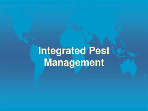 Ppt Integrated Pest Management Powerpoint Presentation Free Download Id1462960