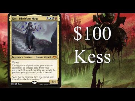 Let S Build A Budget Kess Dissident Mage Commander Deck YouTube