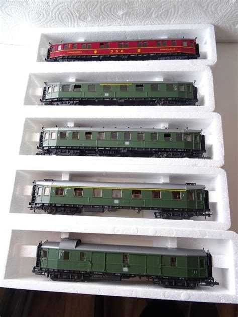 Roco H0 Passenger Carriage Set 5 X Hecht Express Train Catawiki